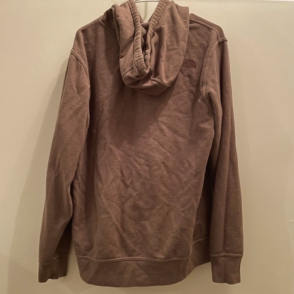 The North Face Men’s Brown Bear Logo Hoodie Sweatshirt Pullover Size Medium - Picture 3 of 9